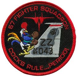 67th Fighter Squadron F-15C 84-0043
