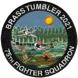 75th Fighter Squadron Exercise BRASS TUMBLER 2021 
