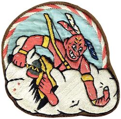 86th Pursuit Squadron, Interceptor and 86th Fighter Squadron 
Constituted 86th Pursuit Squadron (Interceptor) on 13 Jan 1942. Activated on g Feb 1942. Redesignated 86th Fighter Squadron on 15 May 1942. Inactivated on 15 Jul 1947.

Insignia approval date unknown. Italian made, silk embroidery.

Stations. Dale Mabry Field, FL, 9 Feb 1942; Morris Field, NC, 1 May 1942; Hillsgrove, RI, 23 Jun-28 Sep 1942; Egypt, 12 Nov 1942; Libya, 24 Jan 1943; Tunisia, 13 Mar 1943; Malta, c. 4 Jul 1943; Sicily, c. 18 Jul 1943; Southern Italy, 15 Sep 1943; Salsola, Italy, c. 5 Oct 1943; Madna Airfield, Italy, c. 19 Nov 1943; Capodichino, Italy, 16 Jan 1944; Pomigliano, Italy, 1 May 1944; Corsica, 11 Jun 1944; Southern France, 22 Aug 1944; Iesi, Italy, 4 Oct 1944; Fano, Italy, 5 Dec 1944; Cesenatico, Italy, 21 Mar 1945; Horsching, Austria, 26 Jul 1945-25 Jun 1947; Langley Field, VA, 25 Jun-15 Jul 1947.

