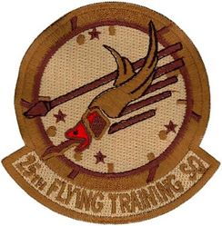 25th Flying Training Squadron
Keywords: desert
