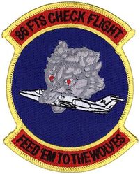 86th Flying Training Squadron Check Flight

