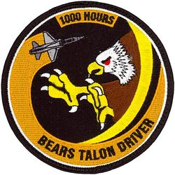 90th Flying Training Squadron T-38 Pilot 1000 Hours
