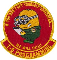 71st Flying Training Wing Programming Office T-6 Programming
