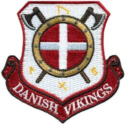 80th Flying Training Wing Morale
Worn by Danish students for Euro-NATO Joint Jet Pilot Training 
