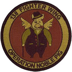 138th Fighter Wing Operation NOBLE PIG 2020
Keywords: OCP