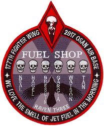 177th Fighter Wing Pacific Command Theater Security Package Deployment 2017 Fuel shop
