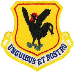 33d Rescue Squadron 18th Wing Morale
Translation: UNGUIBUS ET ROSTRO = with talons and beak 
