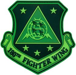 180th Fighter Wing Morale
Simutates night vision goggle colors
Keywords: PVC
