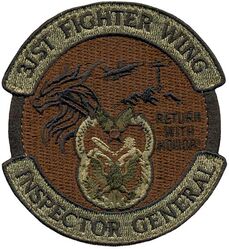 31st Fighter Wing Inspector General
