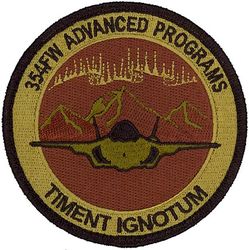 354th Fighter Wing Advanced Programs
Keywords: OCP