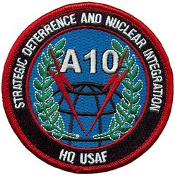 Headquarters United States Air Force A10 Strategic Deterrence and Nuclear Integration
