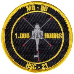 Helicopter Sea Combat Squadron 21 (HSC-21) MQ-8B Fire Scout 1000 Hours
