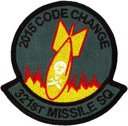321st Missile Squadron CODE CHANGE 2015
