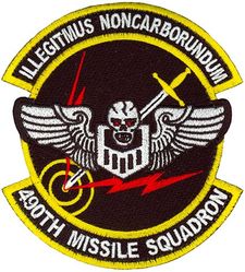 490th Missile Squadron Morale
