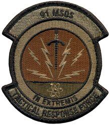 91st Missile Security Operations Squadron Tactical Response Force
Keywords: OCP