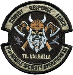 91st Missile Security Operations Squadron Convoy Response Force 
