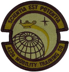 423d Mobility Training Squadron
Keywords: OCP