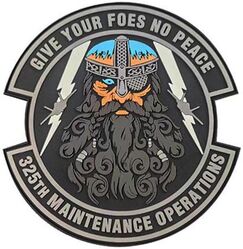 325th Maintenance Operations Squadron
Keywords: PVC
