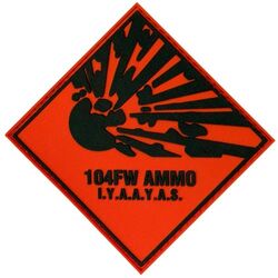 104th Munitions Flight Morale
Keywords: PVC