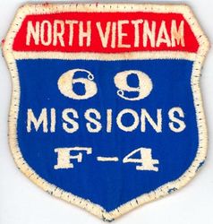 McDonnell Douglas F-4 Phantom II 69 Missions North Vietnam
