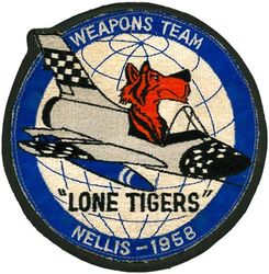 4520th Combat Crew Training Wing William Tell Competition 1958
