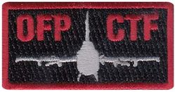 Operational Flight Program Combined Test Force F-16 Pencil Pocket Tab
The OFP CTF is a squadron-level organization that reports to both the 46th Test Wing and 53rd Wing for respective DT and OT management.
