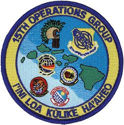 15th Operations Group Gaggle
Gaggle consists of (clockwise from top): 15th Operations Group, 19th Fighter Squadron, 15th Operations Support Squadron, 535th Airlift Squadron & 65th Airlift Squadron.
