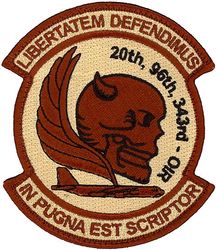 2d Operations Group and 917th Operations Group Operation INHERENT RESOLVE 2016
Keywords: desert