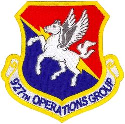 927th Operations Group
Established as 927th Operations Group, and activated, on 1 Aug 1992.
