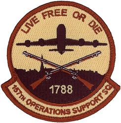 157th Operations Support Squadron
Keywords: Desert