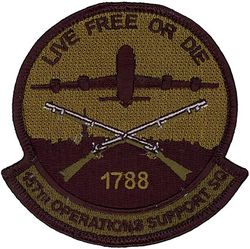 157th Operations Support Squadron
Keywords: OCP