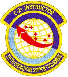 375th Operations Support Squadron C-21 Instructor
