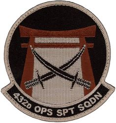 432d Operations Support Squadron
Keywords: desert