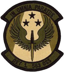 563d Operations Support Squadron Detachment 1
Keywords: OCP