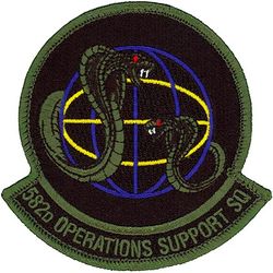 582d Operations Support Squadron
Keywords: subdued