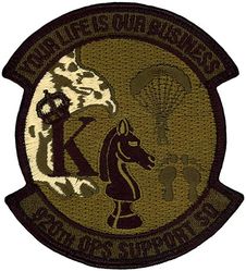 920th Operations Support Squadron
Keywords: OCP