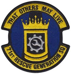 71st Rescue Generation Squadron 
Keywords: OCP