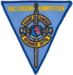 7th Bombardment Wing, Heavy, Strategic Air Command Weapons Loading Competition 1976 Winner 
