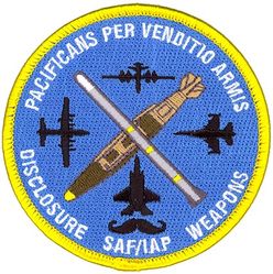 Secretary of the Air Force for International Affairs Program Weapons Division
