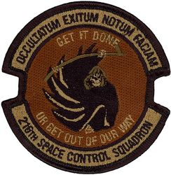 216th Space Control Squadron
Keywords: OCP