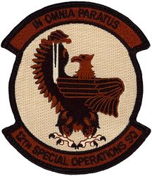 12th Special Operations Squadron
Translation: IN OMNIA PARATUS = Prepared for All Things
Keywords: desert