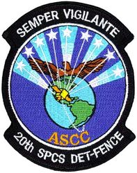 20th Space Control Squadron Detachment 1 
