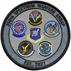 350th Spectrum Warfare Group Gaggle
Squadrons: 16th Electronic Warfare Squadron (EWS), 68th Electronic Warfare Squadron, F-35 Partner Support Complex, 513th Electronic Warfare Squadron, and 36th Electronic Warfare Squadron.
