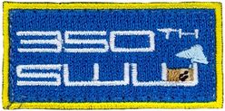350th Spectrum Warfare Wing Pencil Pocket Tab
