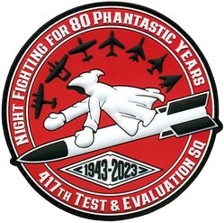 417th Test and Evaluation Squadron 80th Anniversary
Keywords: PVC