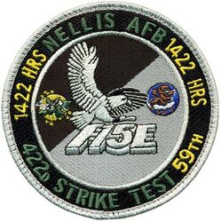 59th and 422d Test and Evaluation Squadron F-15E 1422 Hours
