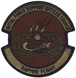 335th Training Squadron Initial Force Support Officer Course Raptor Flight
