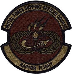 335th Training Squadron Initial Force Support Officer Course Raptor Flight
Keywords: OCP