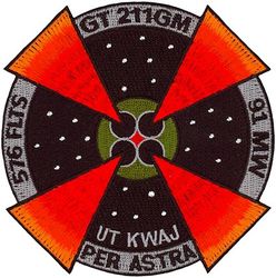 576th Flight Test Squadron (ICBM-Minuteman) GLORY TRIP 211GM

