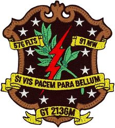 576th Flight Test Squadron (ICBM-Minuteman) GLORY TRIP 213GM

